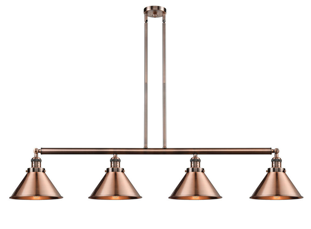 Briarcliff - 4 Light - 55 inch - Antique Copper - Stem Hung - Island Light
