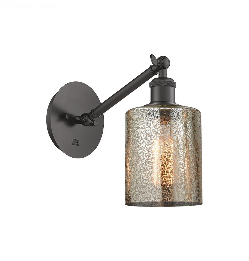 Cobbleskill - 1 Light - 5 inch - Oil Rubbed Bronze - Adjustable Sconce