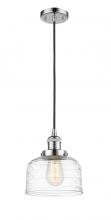 Innovations Lighting 201C-PC-G713-LED - Bell - 1 Light - 8 inch - Polished Chrome - Cord hung - Mini Pendant
