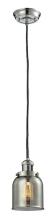 Innovations Lighting 201C-PN-G53-LED - Bell - 1 Light - 5 inch - Polished Nickel - Cord hung - Mini Pendant