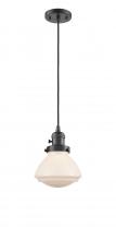 Innovations Lighting 201CSW-OB-G321-LED - Olean - 1 Light - 7 inch - Oil Rubbed Bronze - Cord hung - Mini Pendant