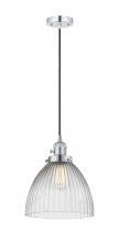 Innovations Lighting 201CSW-PC-G222-LED - Seneca Falls - 1 Light - 10 inch - Polished Chrome - Cord hung - Mini Pendant