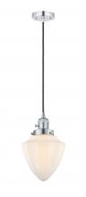 Innovations Lighting 201CSW-PC-G661-7-LED - Bullet - 1 Light - 7 inch - Polished Chrome - Cord hung - Mini Pendant