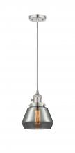 Innovations Lighting 201CSW-PN-G173-LED - Fulton - 1 Light - 7 inch - Polished Nickel - Cord hung - Mini Pendant