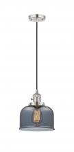 Innovations Lighting 201CSW-PN-G73-LED - Bell - 1 Light - 8 inch - Polished Nickel - Cord hung - Mini Pendant