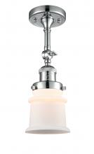 Innovations Lighting 201F-PC-G181S-LED - Canton - 1 Light - 5 inch - Polished Chrome - Adjustable Semi-Flush Mount