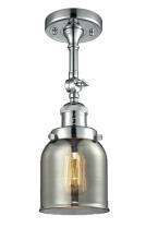 Innovations Lighting 201F-PC-G53-LED - Bell - 1 Light - 5 inch - Polished Chrome - Adjustable Semi-Flush Mount