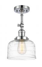 Innovations Lighting 201F-PC-G713-LED - Bell - 1 Light - 8 inch - Polished Chrome - Adjustable Semi-Flush Mount