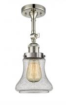 Innovations Lighting 201F-PN-G194-LED - Bellmont - 1 Light - 6 inch - Polished Nickel - Adjustable Semi-Flush Mount