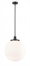 Innovations Lighting 201S-OB-G201-16-LED - Beacon - 1 Light - 16 inch - Oil Rubbed Bronze - Stem Hung - Pendant