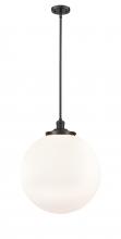 Innovations Lighting 201S-OB-G201-18-LED - Beacon - 1 Light - 18 inch - Oil Rubbed Bronze - Stem Hung - Pendant