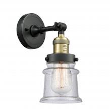 Innovations Lighting 203-BAB-G184S-LED - Canton - 1 Light - 5 inch - Black Antique Brass - Adjustable Sconce