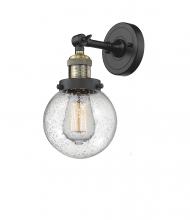Innovations Lighting 203-BAB-G204-6-LED - Beacon - 1 Light - 6 inch - Black Antique Brass - Adjustable Sconce