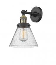 Innovations Lighting 203-BAB-G44-LED - Cone - 1 Light - 8 inch - Black Antique Brass - Adjustable Sconce