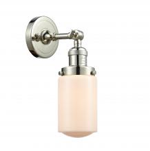 Innovations Lighting 203-PN-G311-LED - Dover - 1 Light - 5 inch - Polished Nickel - Adjustable Sconce