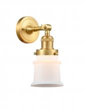 Innovations Lighting 203-SG-G181S-LED - Canton - 1 Light - 5 inch - Satin Gold - Adjustable Sconce
