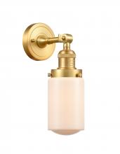 Innovations Lighting 203-SG-G311-LED - Dover - 1 Light - 5 inch - Satin Gold - Adjustable Sconce