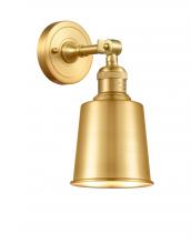 Innovations Lighting 203-SG-M9-SG-LED - Addison - 1 Light - 5 inch - Satin Gold - Adjustable Sconce