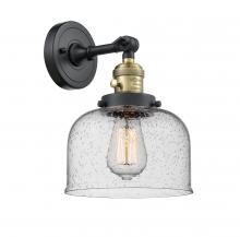 Innovations Lighting 203SW-BAB-G74 - Bell - 1 Light - 8 inch - Black Antique Brass - Adjustable Sconce
