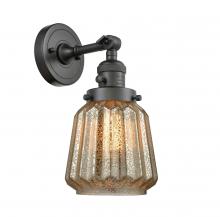 Innovations Lighting 203SW-OB-G146 - Chatham - 1 Light - 7 inch - Oil Rubbed Bronze - Adjustable Sconce