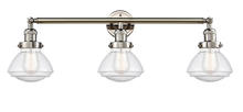Innovations Lighting 205-PN-G324 - Olean - 3 Light - 31 inch - Polished Nickel - Bath Vanity Light