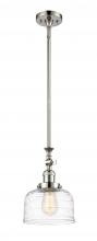 Innovations Lighting 206-PN-G713 - Bell - 1 Light - 8 inch - Polished Nickel - Stem Hung - Adjustable Mini Pendant