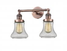 Innovations Lighting 208-AC-G194-LED - Bellmont - 2 Light - 17 inch - Antique Copper - Adjustable Bath Vanity Light