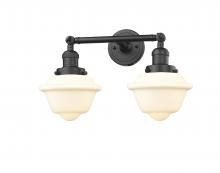 Innovations Lighting 208-OB-G531-LED - Oxford - 2 Light - 17 inch - Oil Rubbed Bronze - Adjustable Bath Vanity Light