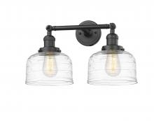 Innovations Lighting 208-OB-G713-LED - Bell - 2 Light - 19 inch - Oil Rubbed Bronze - Adjustable Bath Vanity Light