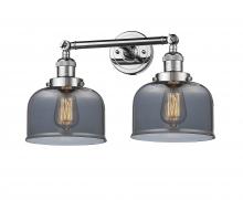 Innovations Lighting 208-PC-G73-LED - Bell - 2 Light - 19 inch - Polished Chrome - Adjustable Bath Vanity Light