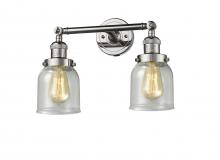 Innovations Lighting 208-PN-G54-LED - Bell - 2 Light - 16 inch - Polished Nickel - Adjustable Bath Vanity Light