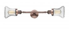 Innovations Lighting 208L-AC-G194-LED - Bellmont - 2 Light - 6 inch - Antique Copper - Adjustable Bath Vanity Light