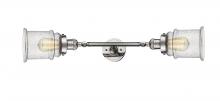 Innovations Lighting 208L-PN-G184-LED - Canton - 2 Light - 6 inch - Polished Nickel - Adjustable Bath Vanity Light