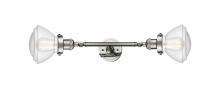 Innovations Lighting 208L-PN-G324-LED - Olean - 2 Light - 7 inch - Polished Nickel - Adjustable Bath Vanity Light