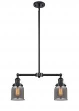 Innovations Lighting 209-OB-G53-LED - Bell - 2 Light - 21 inch - Oil Rubbed Bronze - Stem Hung - Adjustable Island Light