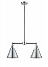 Innovations Lighting 209-PC-M13-PC-LED - Appalachian - 2 Light - 23 inch - Polished Chrome - Stem Hung - Adjustable Island Light