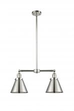 Innovations Lighting 209-PN-M13-PN-LED - Appalachian - 2 Light - 23 inch - Polished Nickel - Stem Hung - Adjustable Island Light