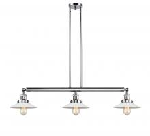 Innovations Lighting 213-PC-G1-LED - Halophane - 3 Light - 41 inch - Polished Chrome - Stem Hung - Adjustable Island Light