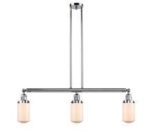 Innovations Lighting 213-PC-G311-LED - Dover - 3 Light - 37 inch - Polished Chrome - Stem Hung - Adjustable Island Light