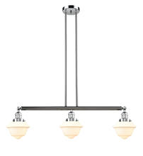 Innovations Lighting 213-PC-G531-LED - Oxford - 3 Light - 40 inch - Polished Chrome - Stem Hung - Adjustable Island Light