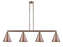 Innovations Lighting 214-AC-M13-AC - Appalachian - 4 Light - 52 inch - Antique Copper - Stem Hung - Island Light