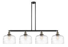 Innovations Lighting 214-BAB-G713-L - Bell - 4 Light - 54 inch - Black Antique Brass - Stem Hung - Adjustable Island Light