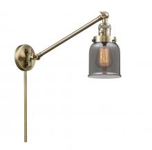 Innovations Lighting 237-AB-G53-LED - Bell - 1 Light - 8 inch - Antique Brass -Adjustable Swing Arm