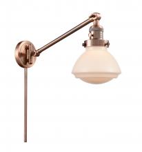 Innovations Lighting 237-AC-G321-LED - Olean - 1 Light - 9 inch - Antique Copper -Adjustable Swing Arm