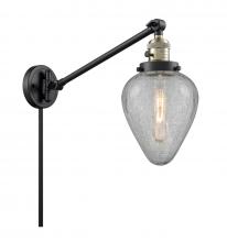 Innovations Lighting 237-BAB-G165-LED - Geneseo - 1 Light - 8 inch - Black Antique Brass -Adjustable Swing Arm