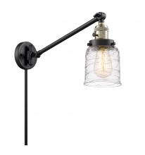 Innovations Lighting 237-BAB-G513-LED - Bell - 1 Light - 8 inch - Black Antique Brass -Adjustable Swing Arm