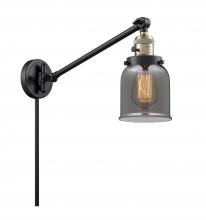 Innovations Lighting 237-BAB-G53-LED - Bell - 1 Light - 8 inch - Black Antique Brass -Adjustable Swing Arm