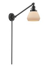Innovations Lighting 237-OB-G171-LED - Fulton - 1 Light - 8 inch - Oil Rubbed Bronze -Adjustable Swing Arm