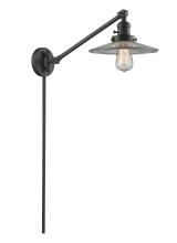 Innovations Lighting 237-OB-G2-LED - Halophane - 1 Light - 9 inch - Oil Rubbed Bronze -Adjustable Swing Arm