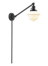 Innovations Lighting 237-OB-G531-LED - Oxford - 1 Light - 8 inch - Oil Rubbed Bronze -Adjustable Swing Arm